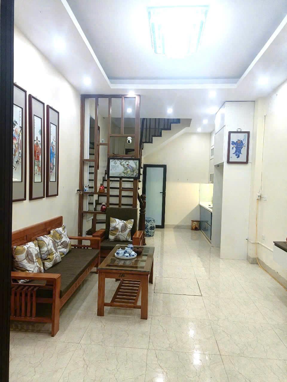 Cho thuê nhà ngõ 168 Kim Giang 5 tầng x 30m2, 3 ngủ khép kín, 14 Triệu KD on, ở gđ, nhóm - Ảnh chính